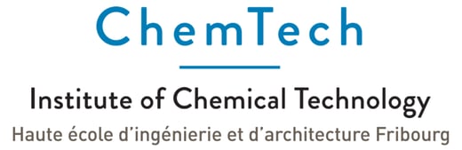 Logo HEIA ChemTech on a line